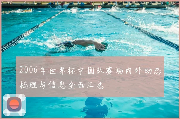 2006年世界杯中国队赛场内外动态梳理与信息全面汇总